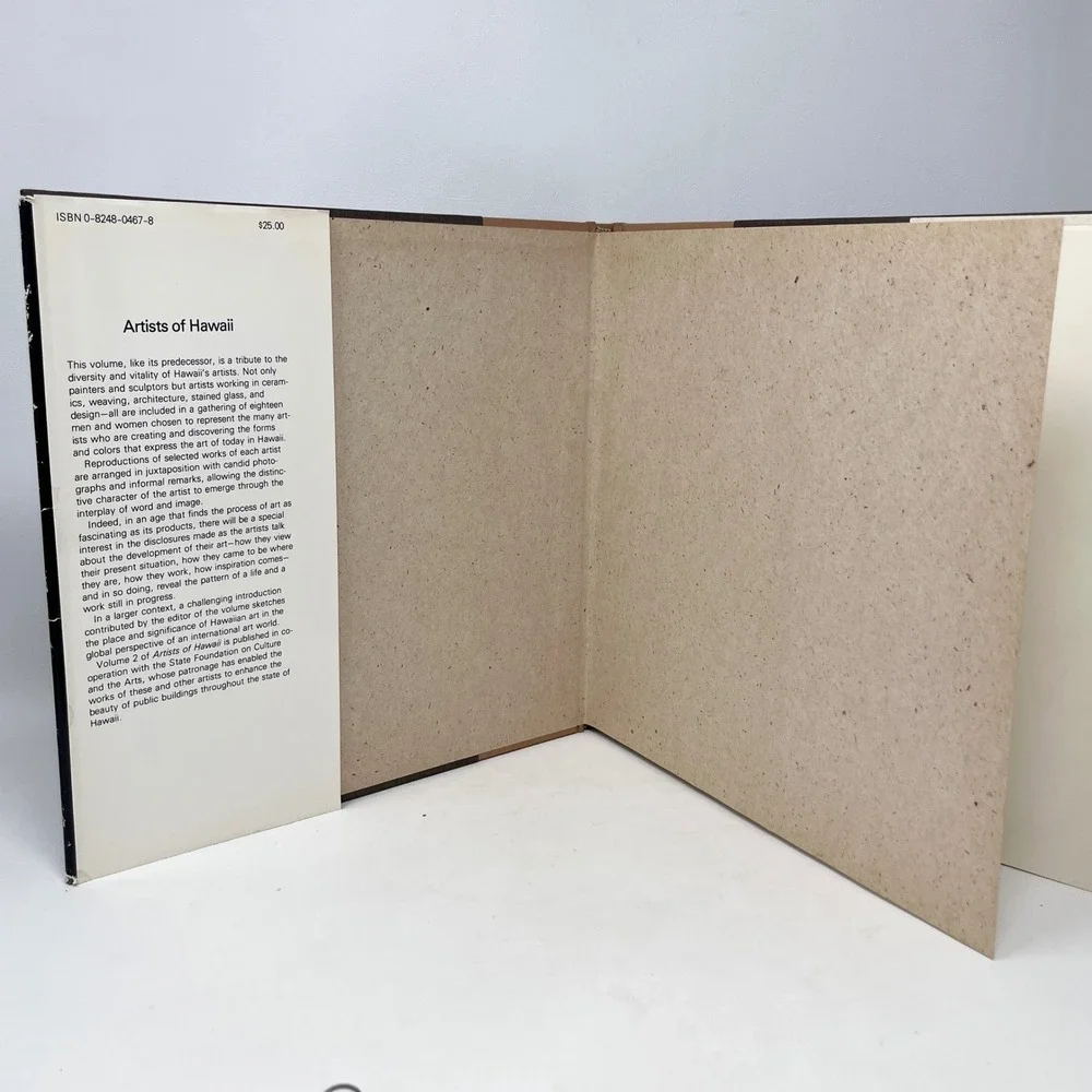 Artists of Hawaii Volume 2 Francis Haar MCM Hard Cover 1977 Art History Coffee